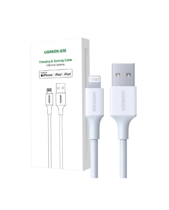 Ugreen Lightning do USB 2.4A US155, 0.5m biały nr 1