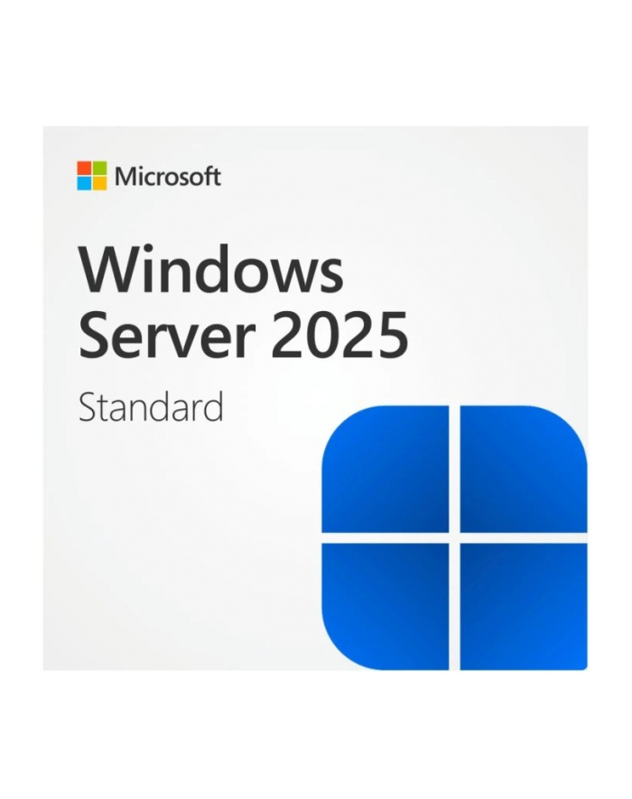 microsoft MS OEM Windows Server Standard 2025 64Bit 1pk DVD 16 Core (EN) główny