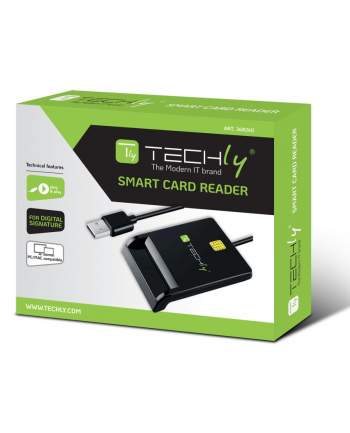 TECHLY Czytnik kart elektronicznych Smart Card USB-A nr 1