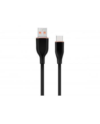 GEMBIRD Kabel USB Type-C ładowanie i transmisja oplot silikonowy 1.5m czarny