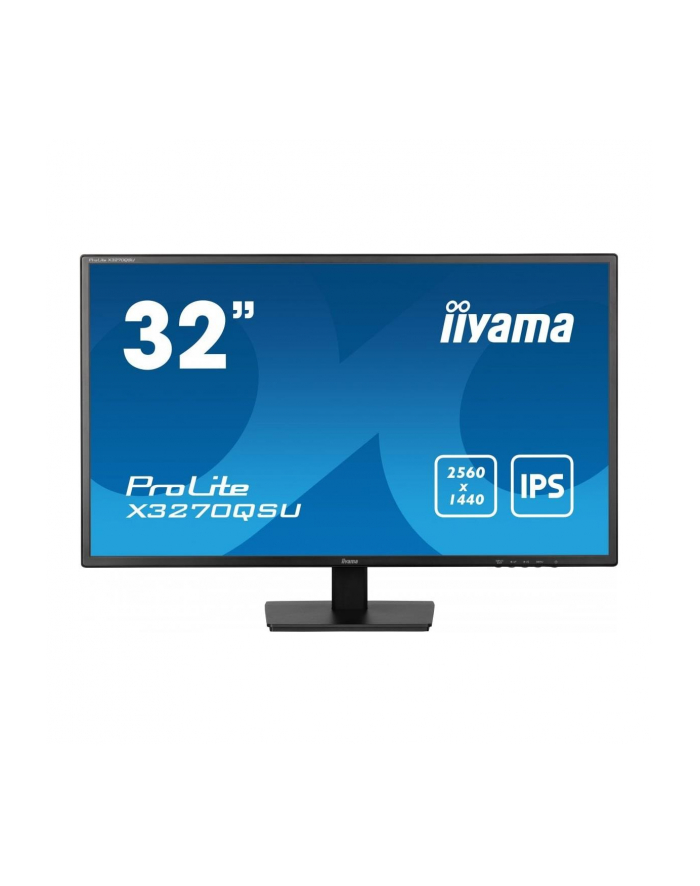 IIYAMA X3270QSU-B1 32inch IPS 2560x1440 250cd/m2 3ms 2xHDMI DP USB (P) główny