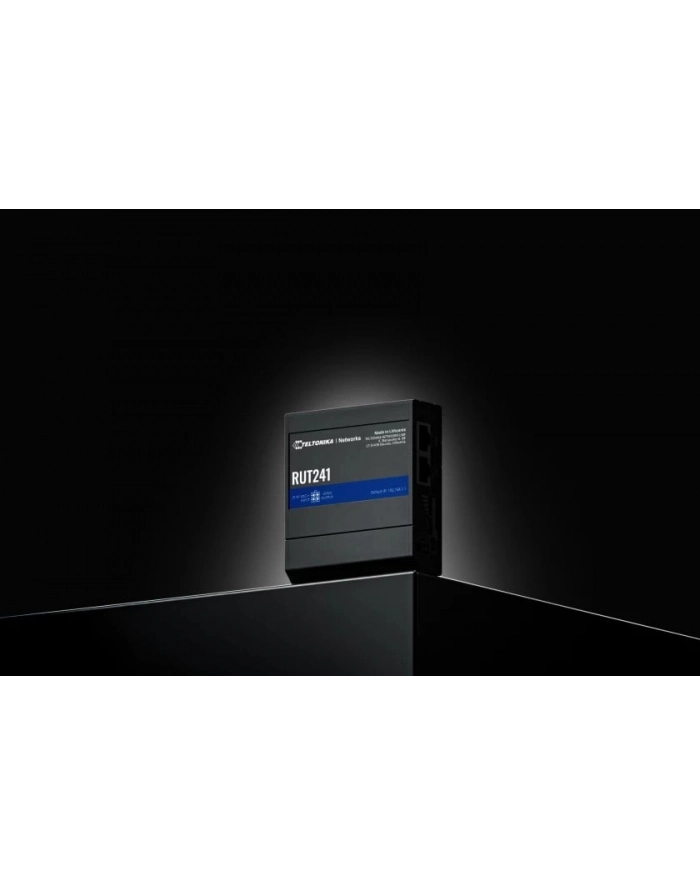TELTONIKA NETWORKS RUT241 eSIM GLOBAL Industrial Router główny