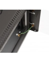 Szafa instacyjna Rack Lanberg Wisząca 10'' 4U 300x300 Drzwi Przeszkolone (flat pack) Czarna - nr 4