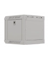 Szafa instacyjna Rack Lanberg Wisząca 10'' 4U 300x300 Drzwi Przeszkolone (flat pack) Szara - nr 3