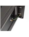 Szafa instalacyjna Rack Lanberg Wisząca 10'' 9U 300x300 Drzwi Przeszklone (flat pack) Czarna - nr 10