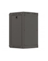 Szafa instalacyjna Rack Lanberg Wisząca 10'' 9U 300x300 Drzwi Przeszklone (flat pack) Czarna - nr 12