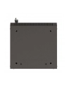 Szafa instalacyjna Rack Lanberg Wisząca 10'' 9U 300x300 Drzwi Przeszklone (flat pack) Czarna - nr 6