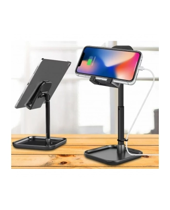 TECHLY Stojak uchwyt na telefon pod tablet biurkowy regulowany