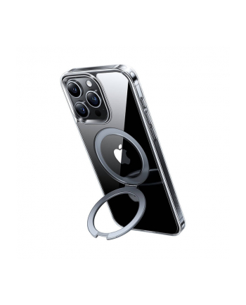 Torras UPRO Ostand Clear do iPhone 15 Pro transparentny