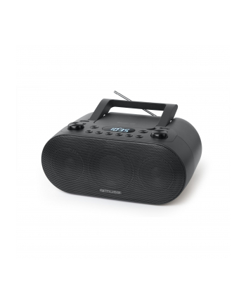 muse Muza | Przenośne radio z Bluetooth i portem USB | M-35 BT | Wejście AUX | Czarny