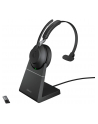 Jabra 26599-889-989 słuchawki/zestaw słuchawkowy Bezprzewodowy Opaska na głowę Biuro/centrum telefoniczne USB Typu-A Bluetooth Czarny - nr 16