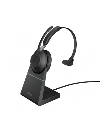 Jabra 26599-889-989 słuchawki/zestaw słuchawkowy Bezprzewodowy Opaska na głowę Biuro/centrum telefoniczne USB Typu-A Bluetooth Czarny