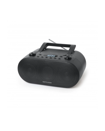 muse Muza | Przenośne radio z Bluetooth i portem USB | M-35 BT | Wejście AUX | Czarny