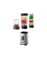 Mini blender Philips | Codzienna kolekcja HR2604/80 | Blat stołu | 350 W | Materiał słoika Plastik / Szkło | Pojemność słoika 0,6+0,6 L | Kruszenie lodu | Perłowy metal - nr 1
