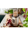 Mini blender Philips | Codzienna kolekcja HR2604/80 | Blat stołu | 350 W | Materiał słoika Plastik / Szkło | Pojemność słoika 0,6+0,6 L | Kruszenie lodu | Perłowy metal - nr 24