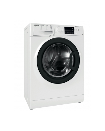 Pralka Whirlpool | WRSB 7259 WB (wersja europejska) | Klasa efektywności energetycznej B | Ładowanie od przodu | Pojemność prania 7 kg | 1200 obr/min | Głębokość: 43,5 cm | Szerokość 59,5 cm | Wyświetlacz | DOPROWADZIŁO | Funkcja pary | Biały