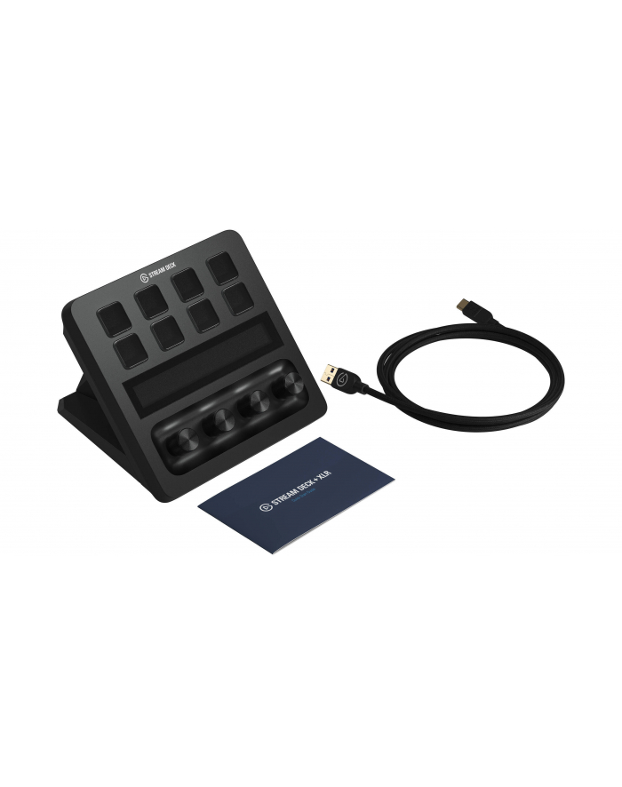 Deck strumieniowy Elgato + XLR | Czarny główny