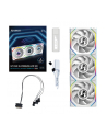 Lian Li UNI FAN SL Bezprzewodowy wentylator LCD, ARGB, PWM, 3-pak z kontrolerem - 120 mm, biały - nr 5