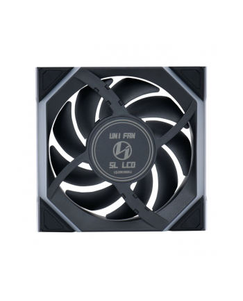 Lian Li UNI FAN SL Bezprzewodowy wentylator LCD, ARGB, PWM, 3-pak z kontrolerem - Reverse Blade, 120 mm,