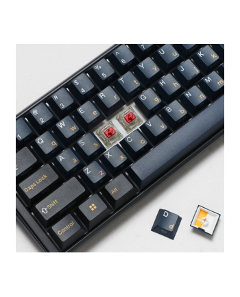 Klawiatura gamingowa Ducky One 3 Pro Mini Nazca Line, mechaniczna, 8 000 Hz, Hot Swap, RGB - Cherry MX2A Czerwona, ANSI (US) nr 2