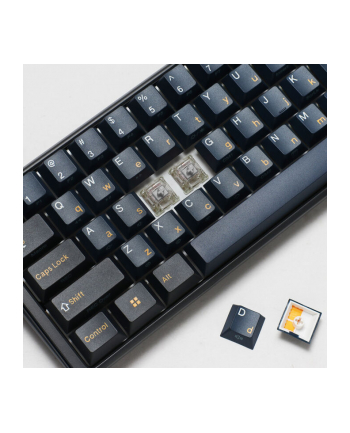 Klawiatura gamingowa Ducky One 3 Pro Mini Nazca Line, mechaniczna, 8,000 Hz, Hot Swap, RGB - Cherry MX2A Speed Silver, ANSI (US) nr 1