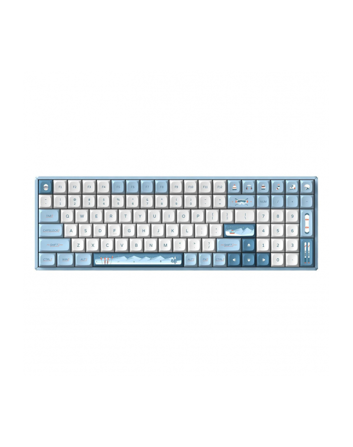 Bezprzewodowa klawiatura do gier IQUNIX F97 Wintertide, RGB - MX Brown Switchs (USA) główny