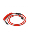 Glorious GMMK spiralny Karmazynowa Czerwień, spiralny, USB-C/USB-A - czerwony/ - nr 1