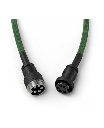 Glorious GMMK spiralny Forest Green, spiralny, USB-C/USB-A - ciemnozielony/