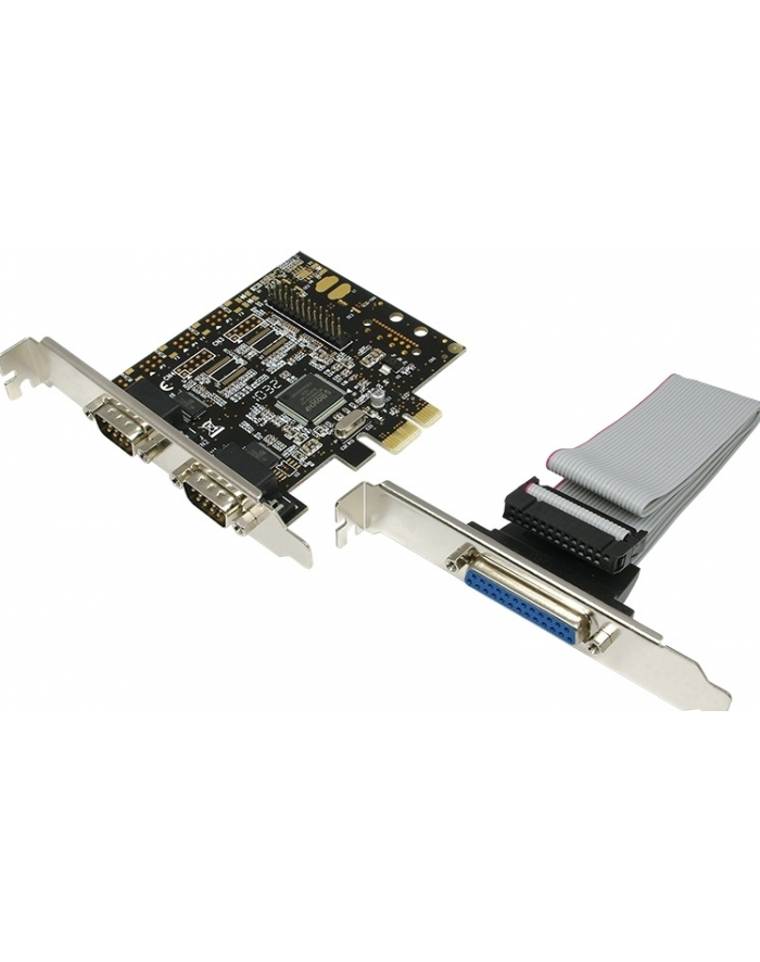 LogiLink PCI Express Karte IEEE1248 równoległy 1x +Seriell 2x główny