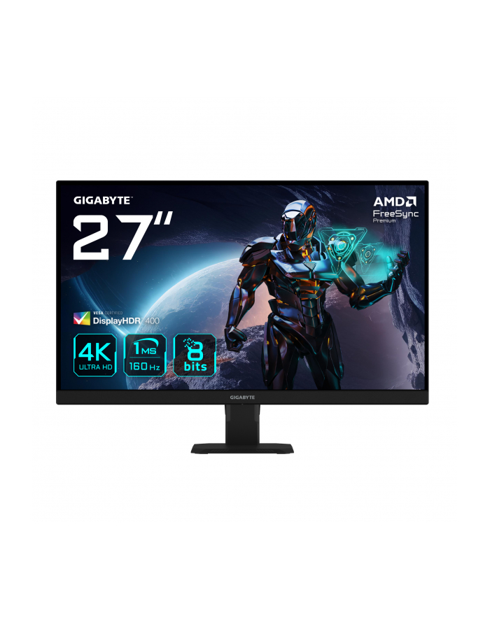 Gigabyte GS27U, 27-calowy monitor do gier, UHD, IPS, Adapive SYnc główny