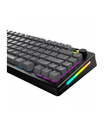 Glorious GPBT Basics, układ ANSI (USA), PBT, Dye-Sub - Armor Grey nr 2