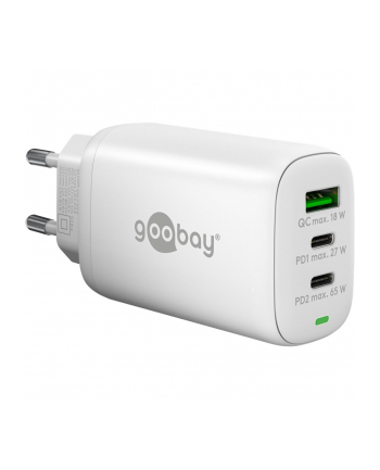 Wieloportowa szybka ładowarka Goobay USB-C PD GaN (65 W) | 65408