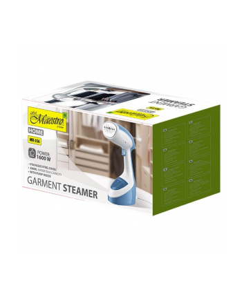feel-maestro Parownica do ubrań 1600W  MR-356-BLUE Niebieska nr 1