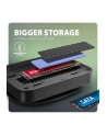 axagon HMC-UFO Wieloportowy hub 9in1 USB-C 3.2 Gen 2 10Gbps HDMI M.2 NVMe/SATA audio PD100W microSD LAN - nr 39