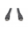 digitus Kabel połączeniowy silikonowy USB-C - USB-C, USB 3.2 Gen2 10G 4K 100W, 1m Czarny - nr 9
