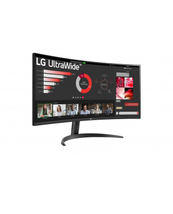 lg electronics Monitor LG 34WR50QK-B 34 cale IPS