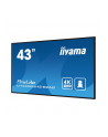 iiyama Monitor 43 LH4360UHS-B2A 24/7, 500cd, 4K, VA, Wifi, 6.5ms, 3xHDMI, 2xUSBR, J45, RS-232C - nr 29