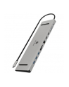 icybox Stacja dokująca IB-DK2106a-CPD 11 w 1, 2x HDMI, 1x VGA, LAN, czytnik kart, 3x USB, 100W PD - nr 9