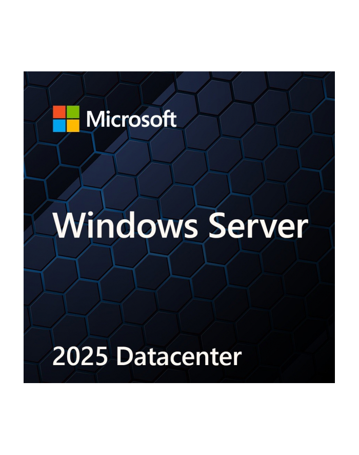 microsoft OEM Win Svr DataCenter 2025 PL x64 16Core DVD EP2-25156 główny