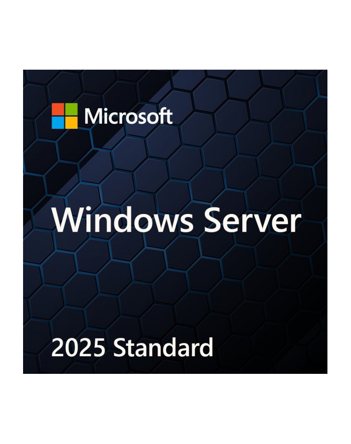 microsoft OEM Win Svr Standard 2025 PL x64 24Core DVD EP2-25212 główny