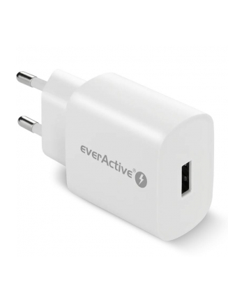 everactive Ładowarka sieciowa 1X USB 18W QC3.0 Biała