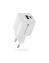 everactive Ładowarka sieciowa GaN 1X USB, 1X USB-C 20W QC3.0 Biała - nr 3