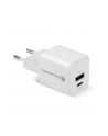 everactive Ładowarka sieciowa GaN 1X USB, 1X USB-C 20W QC3.0 Biała - nr 7
