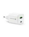 everactive Ładowarka sieciowa GaN 1X USB, 1X USB-C 45W QC4+ PD Biała - nr 1