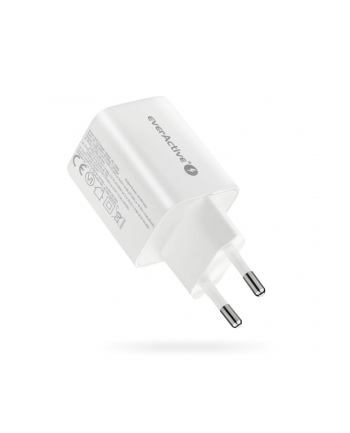 everactive Ładowarka sieciowa GaN 1X USB, 1X USB-C 45W QC4+ PD Biała