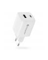 everactive Ładowarka sieciowa GaN 1X USB, 1X USB-C 45W QC4+ PD Biała - nr 3
