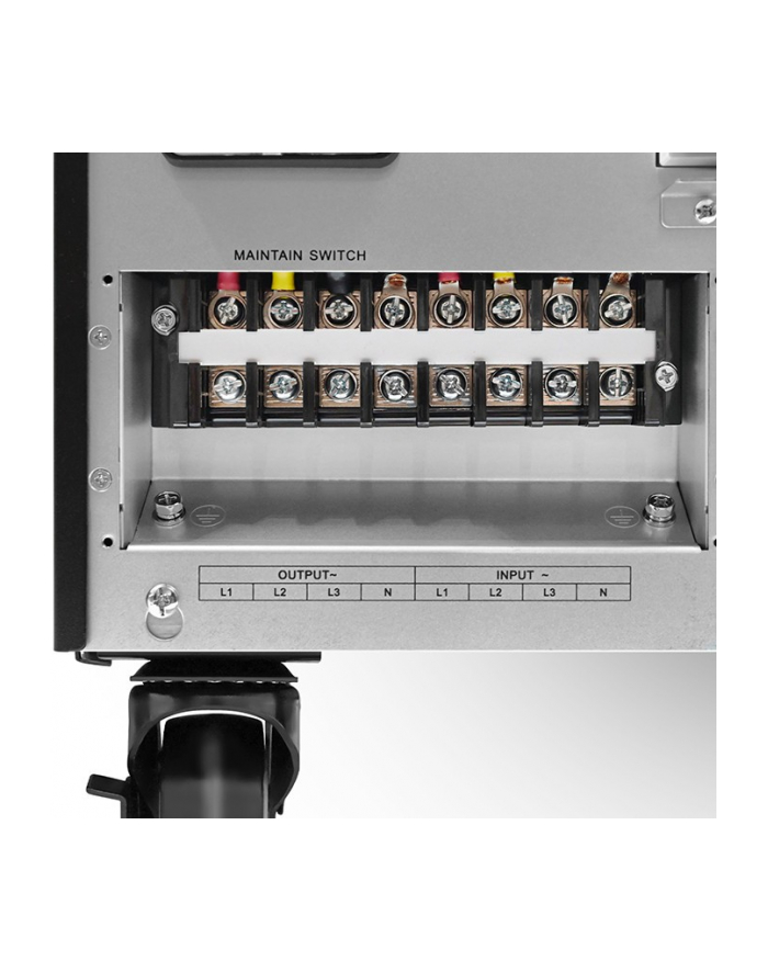 qoltec Zasilacz awaryjny UPS 3-fazowy | 20kVA | 20kW | LCD | EPO | USB |Power factor 1.0 główny