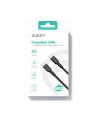 aukey CB-KCC101 kevlarowy kabel USB C - USB C | 1m | 5A | 100W PD | 20V - nr 9