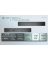 I-TEC Universal 5x 4K Display DS 5x 4K 2x DP 3x HDMI 1x 2.5GLAN 2x USB-C Gen.2 3x USB 3.2 Gen.2 1x Audio/Mic Jack PD 100W KL - nr 7