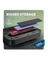 axagon HMC-UFO Wieloportowy hub 9in1 USB-C 3.2 Gen 2 10Gbps HDMI M.2 NVMe/SATA audio PD100W microSD LAN - nr 31